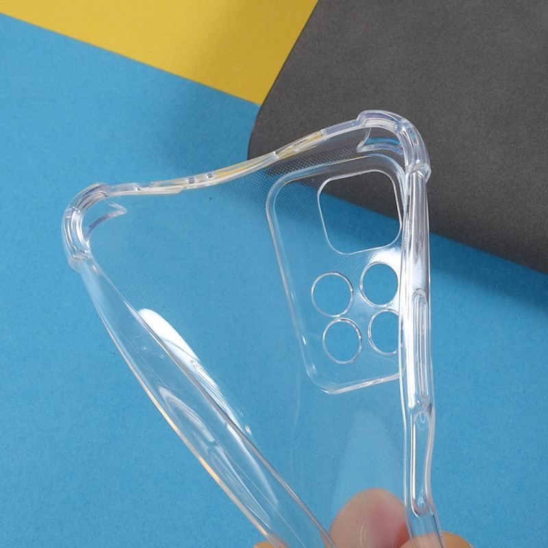 Coque Xiaomi Redmi Note 11 Pro Plus 5G Transparente Coins Renforcés