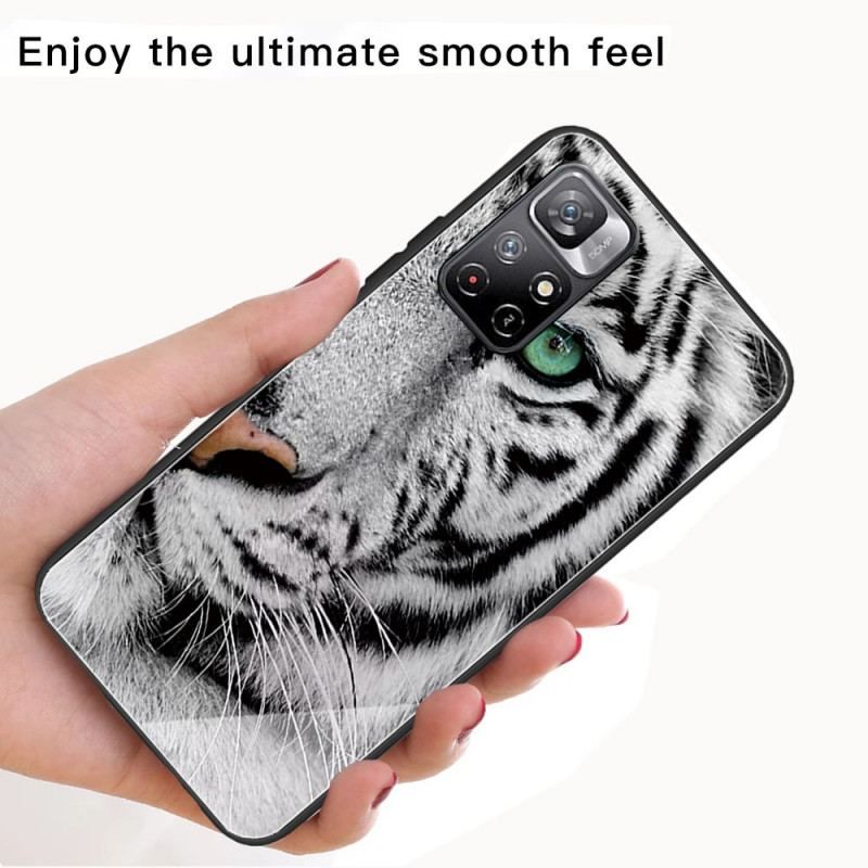 Coque Xiaomi Redmi Note 11 Pro Plus 5G Verre Trempé Tigre