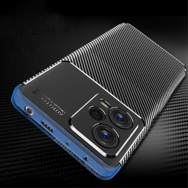 Coque Xiaomi Redmi Note 12 Pro Plus Flexible Texture Fibre Carbone