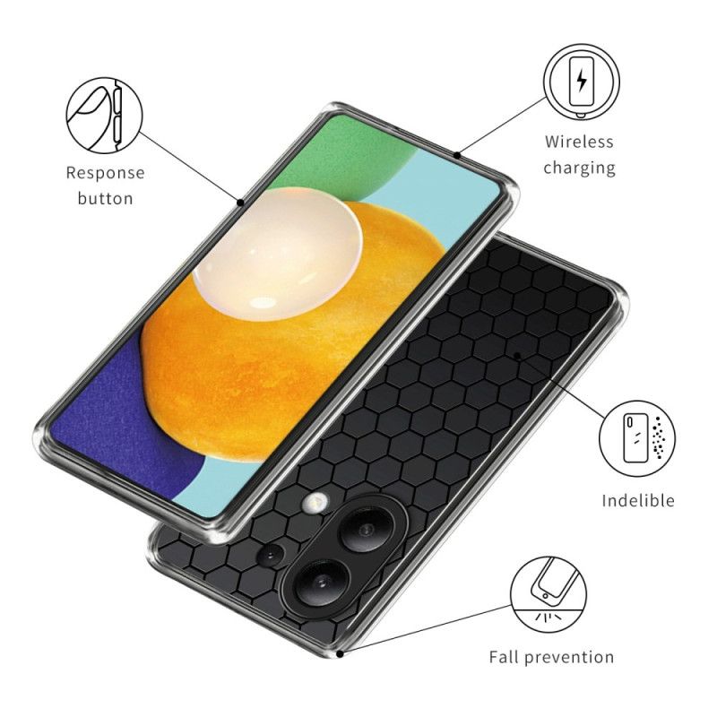 Coque Xiaomi Redmi Note 13 4G Motif Nid d'Abeille