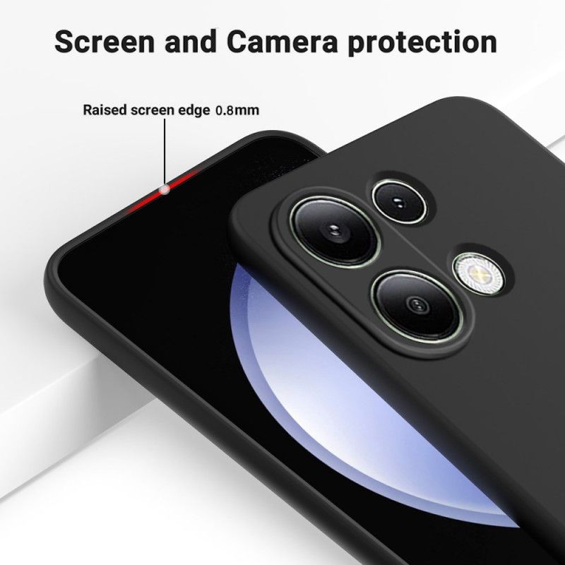 Coque Xiaomi Redmi Note 13 4G Silicone Liquide à Lanière