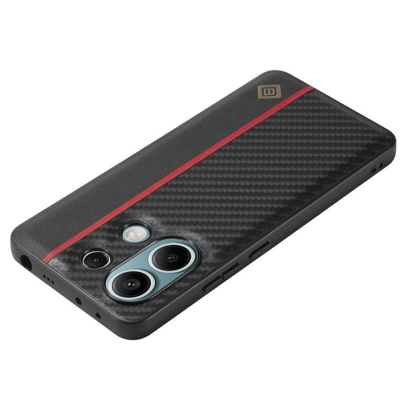 Coque Xiaomi Redmi Note 13 4G Texture de Fibre de Carbone LC.IMEEKE