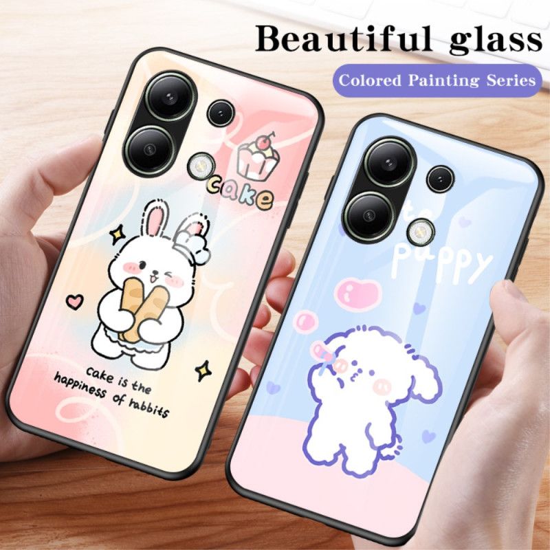 Coque Xiaomi Redmi Note 13 4G Verre Trempé Motif Cartoon