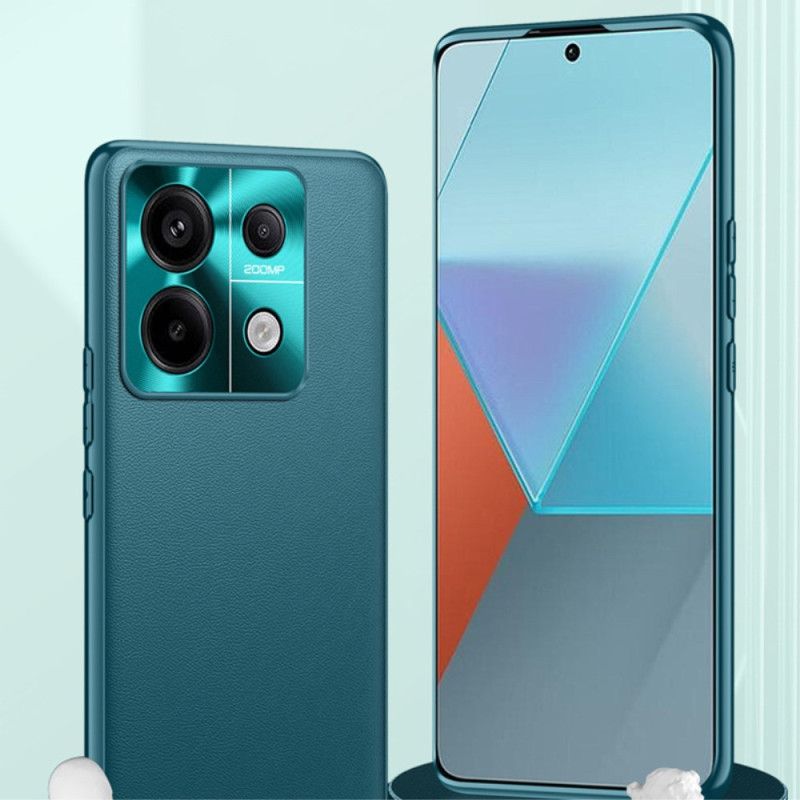 Coque Xiaomi Redmi Note 13 5G Effet Cuir Texturé