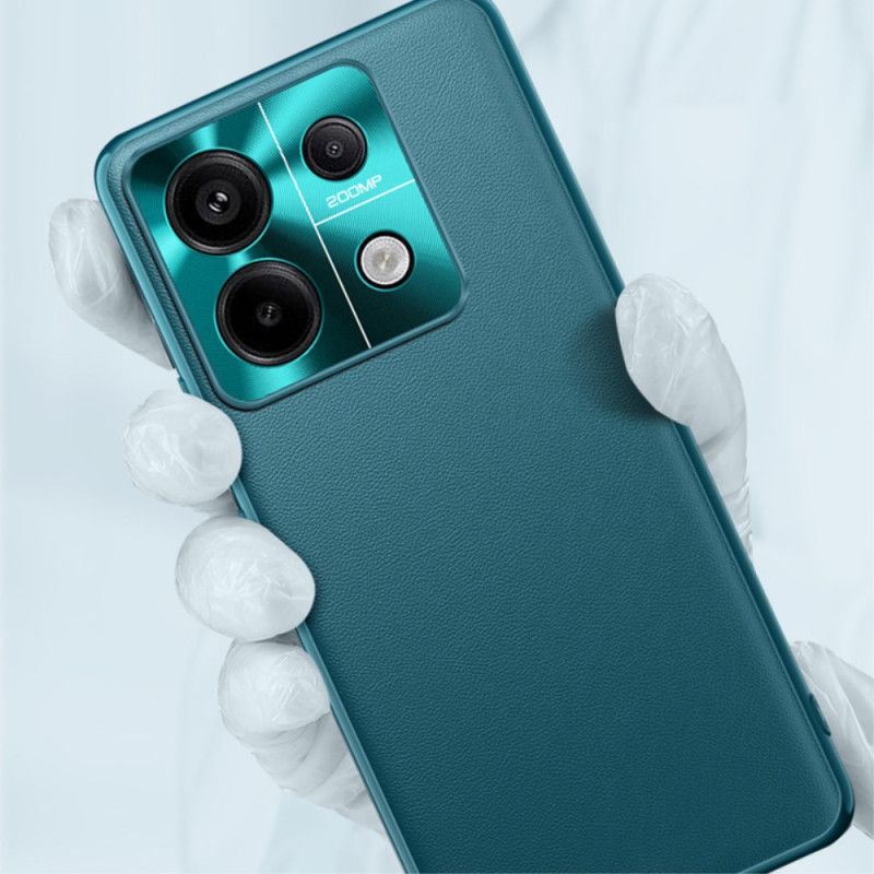 Coque Xiaomi Redmi Note 13 5G Effet Cuir Texturé