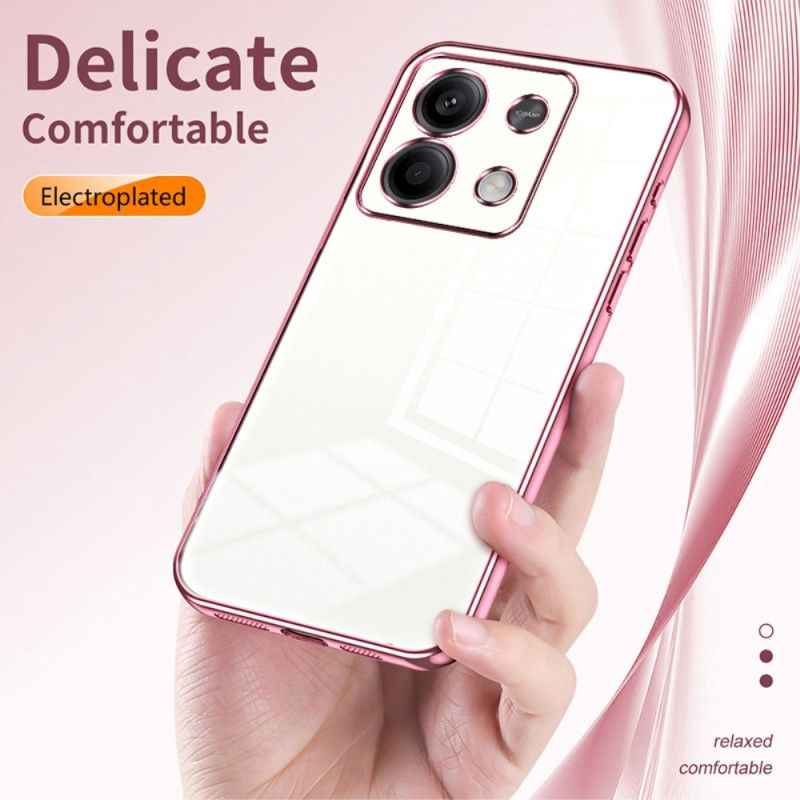 Coque Xiaomi Redmi Note 13 5G Rebords Style Métal