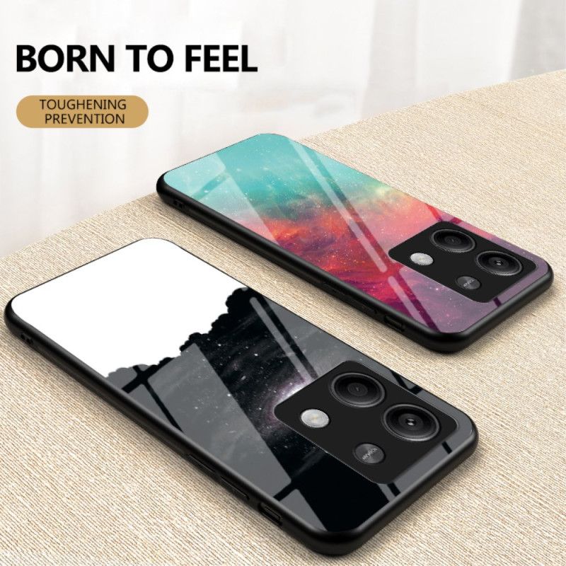 Coque Xiaomi Redmi Note 13 5G Verre Trempé Ciel Étoilé lumineux