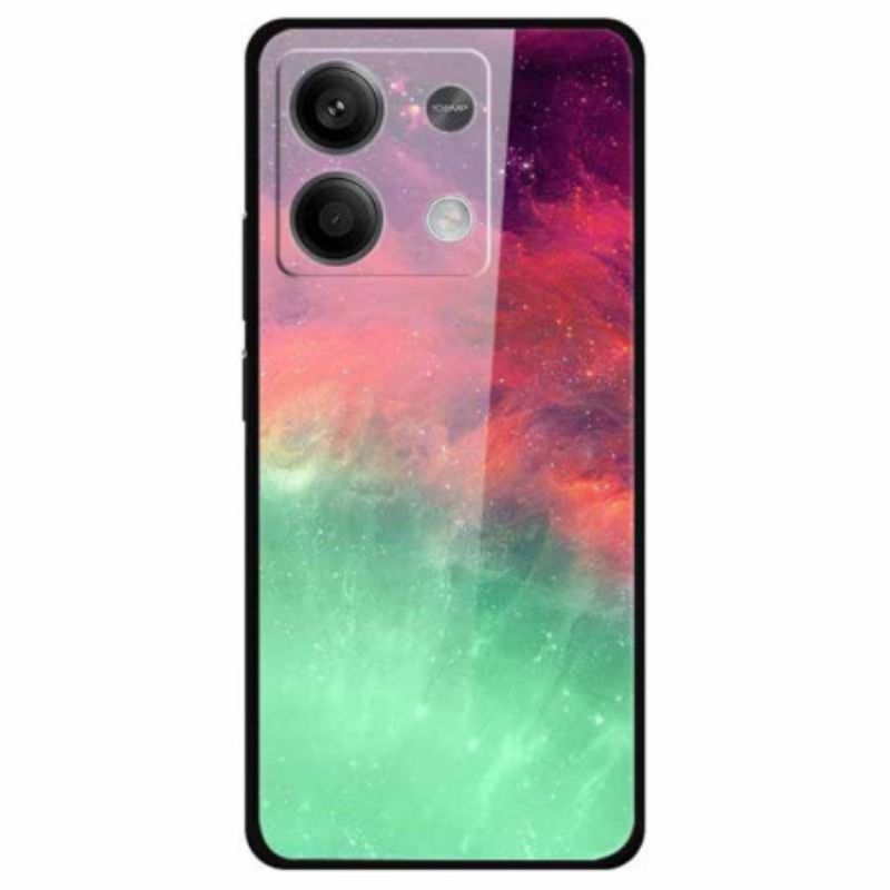 Coque Xiaomi Redmi Note 13 5G Verre Trempé Nébuleuse Colorée