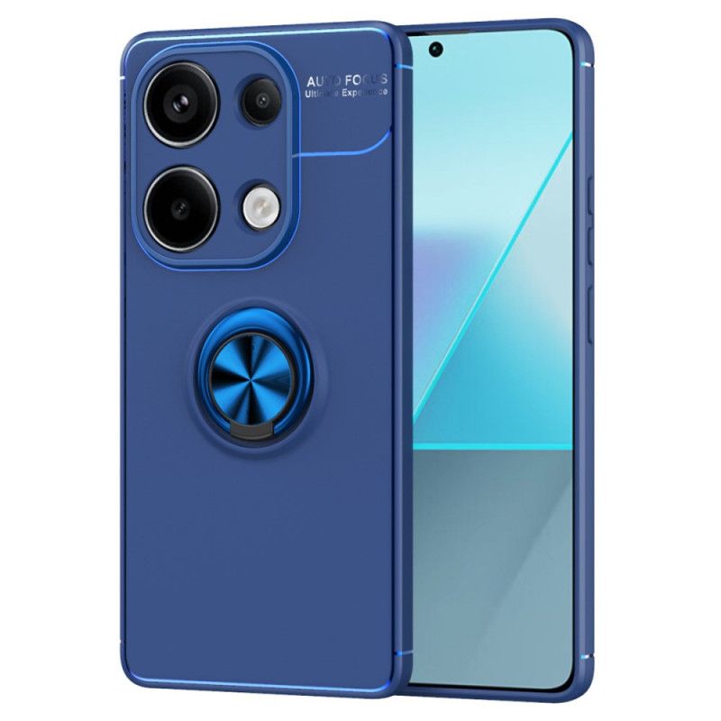 Coque Xiaomi Redmi Note 13 Pro 4G / Poco M6 Pro 4G Anneau Support Métallique