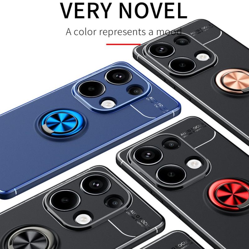 Coque Xiaomi Redmi Note 13 Pro 4G / Poco M6 Pro 4G Anneau Support Métallique