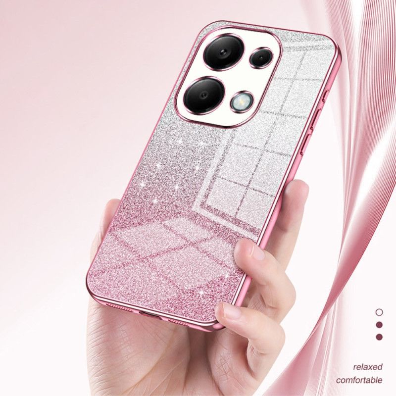 Coque Xiaomi Redmi Note 13 Pro 4G / Poco M6 Pro 4G Poudre Paillettes