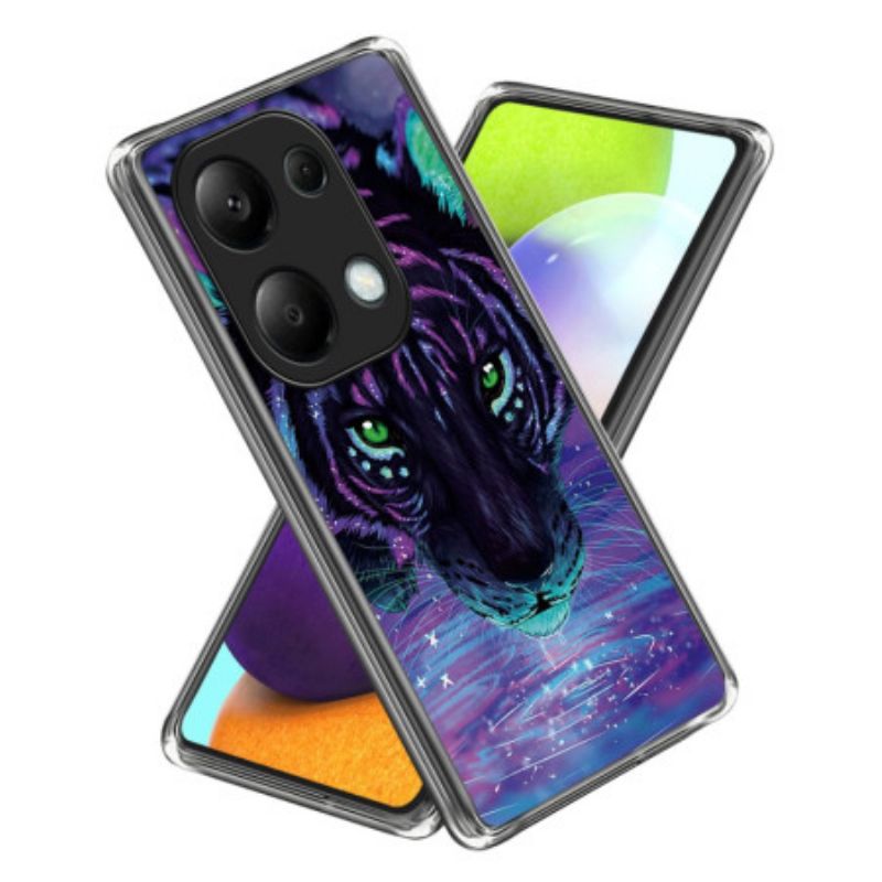 Coque Xiaomi Redmi Note 13 Pro 4G / Poco M6 Pro 4G Tigre de Nuit