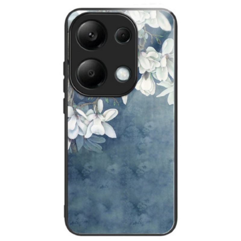 Coque Xiaomi Redmi Note 13 Pro 4G / Poco M6 Pro 4G Verre Trempé Magnolias