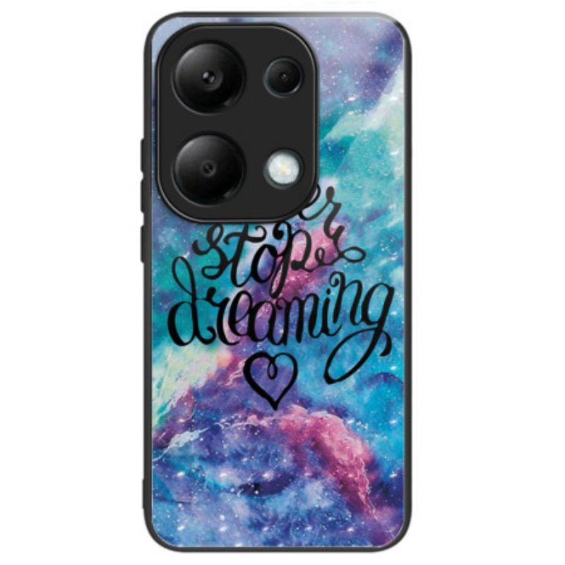 Coque Xiaomi Redmi Note 13 Pro 4G / Poco M6 Pro 4G Verre Trempé Never Stop Dreaming