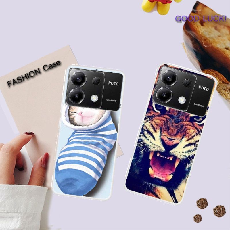 Coque Xiaomi Redmi Note 13 Pro 5G / Poco X6 5G Motif Tigre