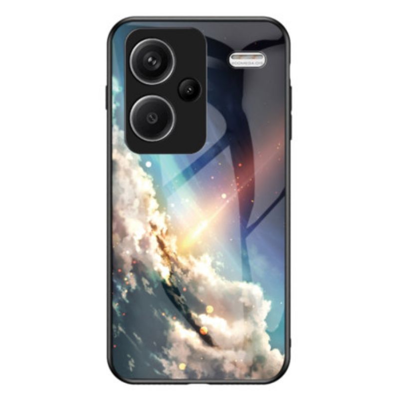 Coque Xiaomi Redmi Note 13 Pro Plus 5G Verre Trempé Ciel Étoilé Brillant