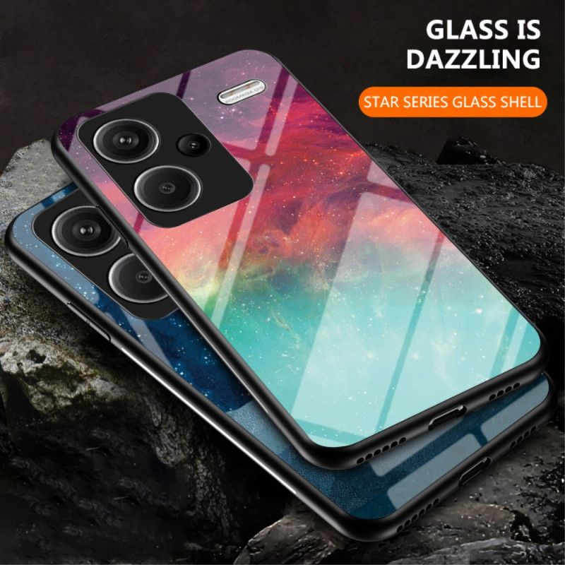 Coque Xiaomi Redmi Note 13 Pro Plus 5G Verre Trempé Ciel Étoilé Brillant