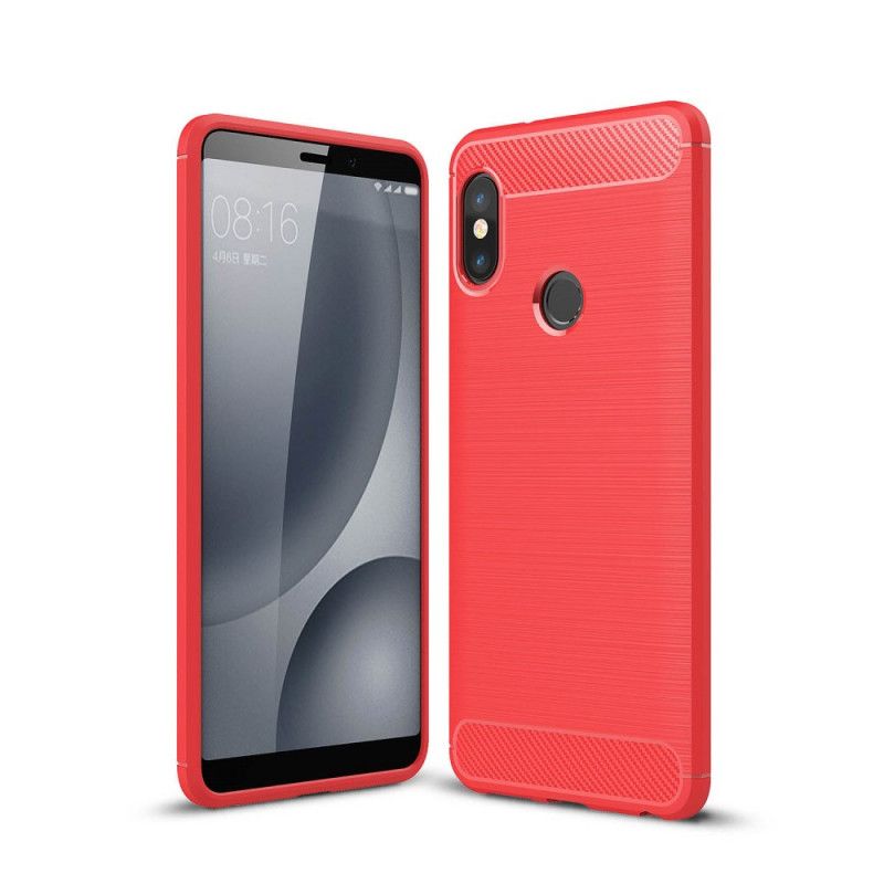 Coque Xiaomi Redmi Note 5 Fibre Carbone Brossée