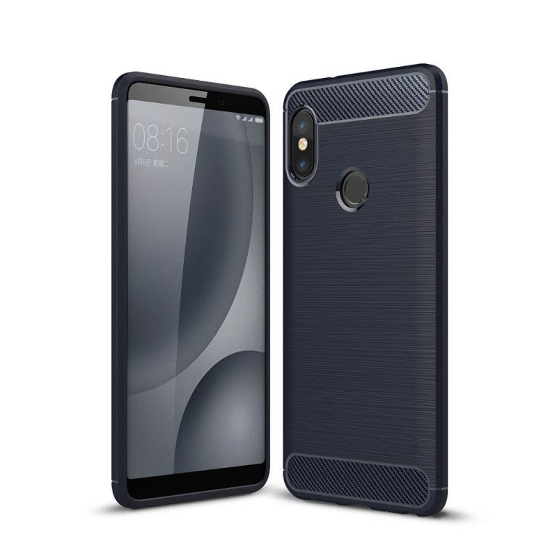 Coque Xiaomi Redmi Note 5 Fibre Carbone Brossée