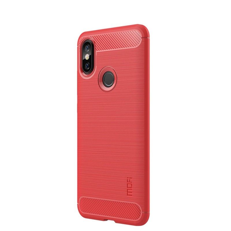 Coque Xiaomi Redmi Note 5 Fibre Carbone Brossée