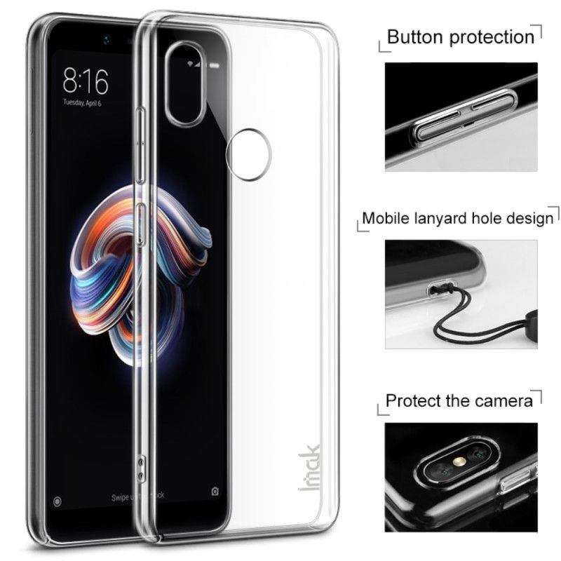 Coque Xiaomi Redmi Note 5 Imak Transparente Crystal