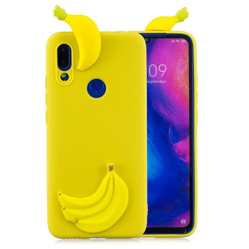 Coque Xiaomi Redmi Note 7 3d Banane