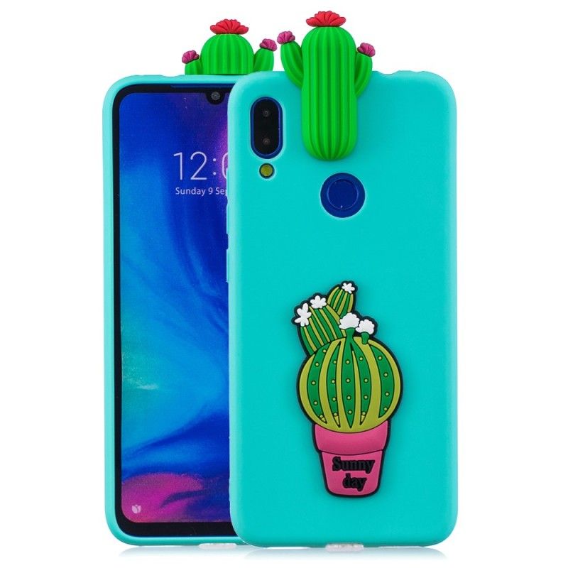 Coque Xiaomi Redmi Note 7 3d Folie Cactus