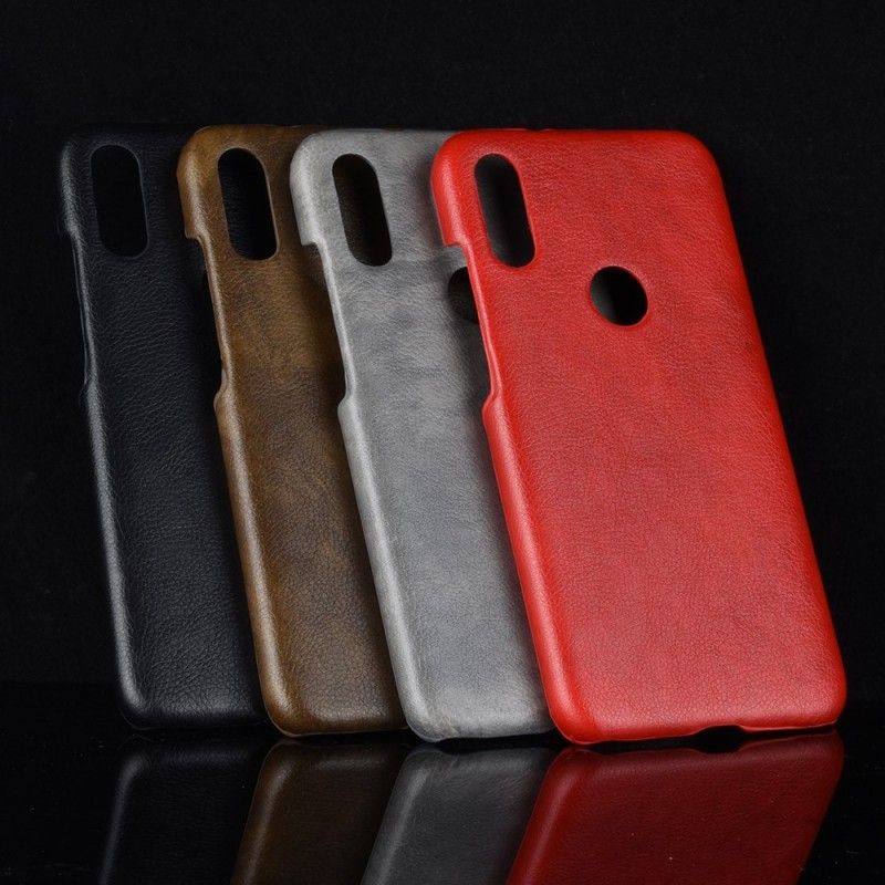 Coque Xiaomi Redmi Note 7 Effet Cuir Litchi