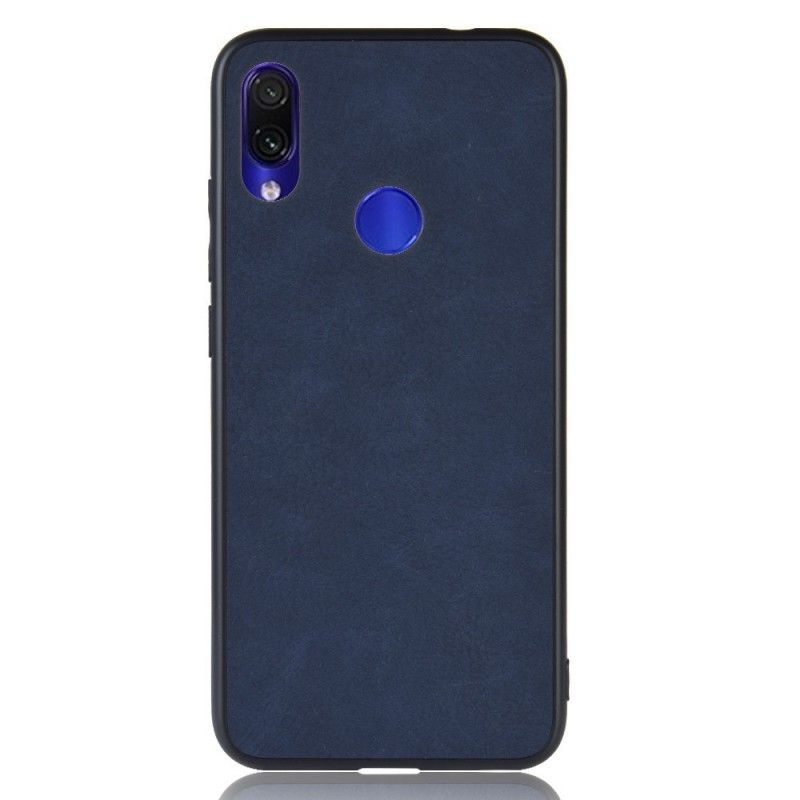 Coque Xiaomi Redmi Note 7 Effet Cuir Look Vintage