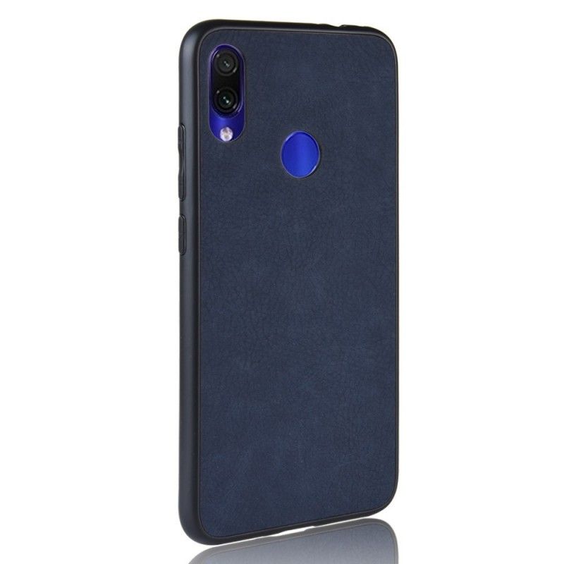 Coque Xiaomi Redmi Note 7 Effet Cuir Look Vintage