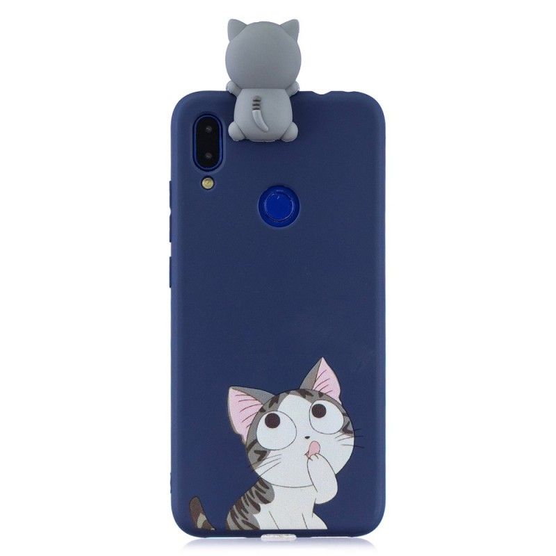 Coque Xiaomi Redmi Note 7 Gaspard Le Chat 3d