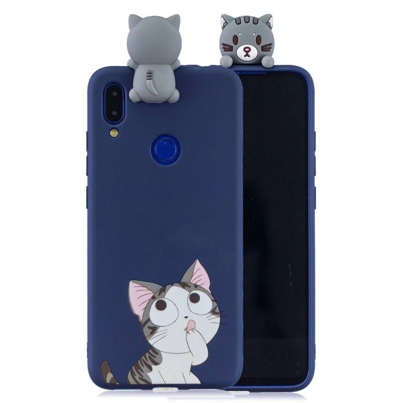 Coque Xiaomi Redmi Note 7 Gaspard Le Chat 3d