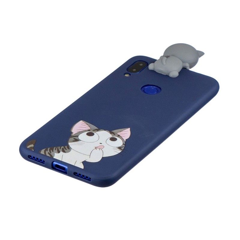 Coque Xiaomi Redmi Note 7 Gaspard Le Chat 3d