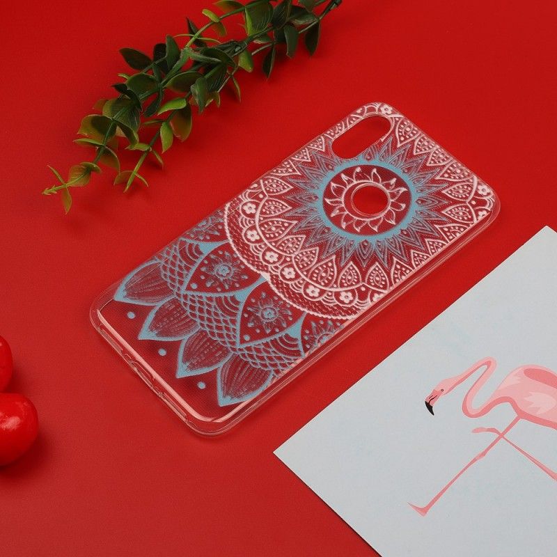 Coque Xiaomi Redmi Note 7 Transparente Mandala Coloré