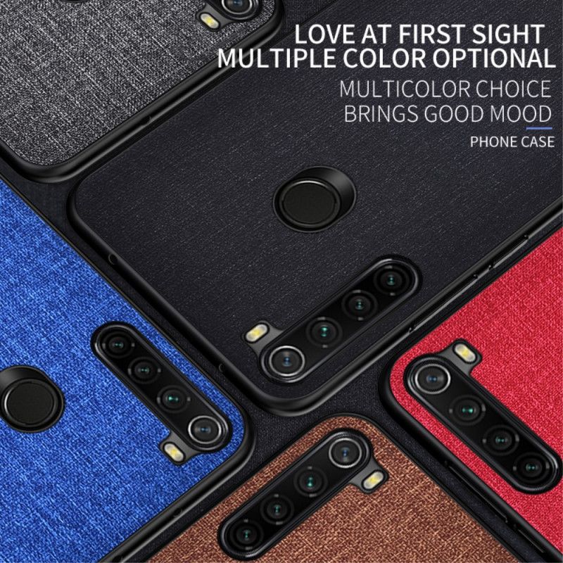 Coque Xiaomi Redmi Note 8 Texture Tissu