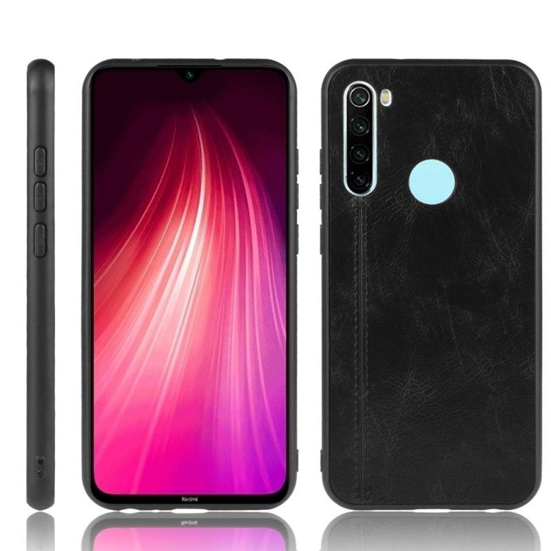 Coque Xiaomi Redmi Note 8t Effet Cuir Couture