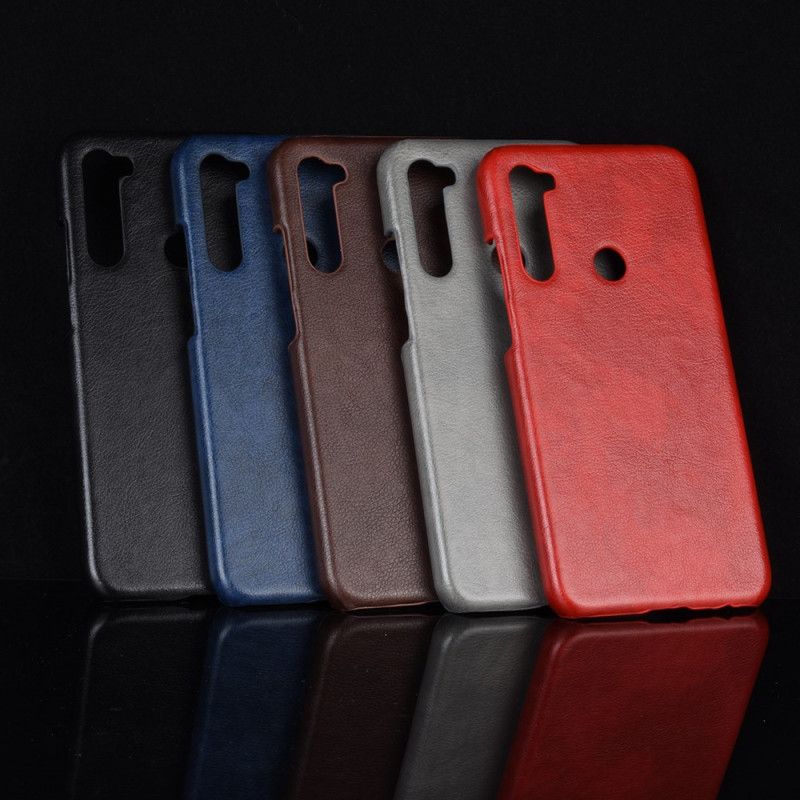 Coque Xiaomi Redmi Note 8t Effet Cuir Litchi