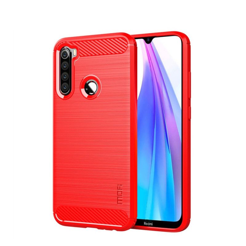 Coque Xiaomi Redmi Note 8t Fibre Carbone Brossée Mofi