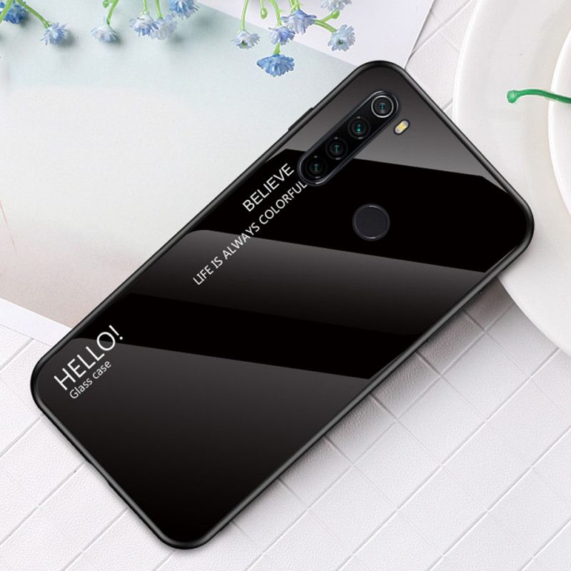 Coque Xiaomi Redmi Note 8t Verre Trempé Hello