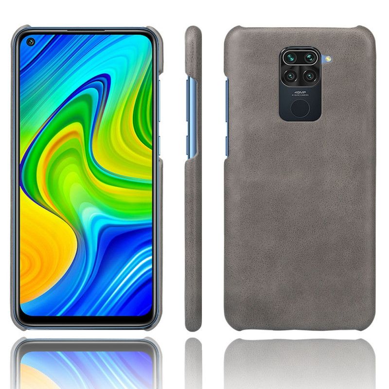 Coque Xiaomi Redmi Note 9 Effet Cuir Ksq