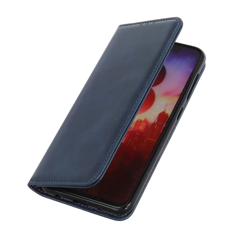 Flip Cover Pour Xiaomi Redmi Note 11 / Poco M4 Pro 5G Cuir Fendu