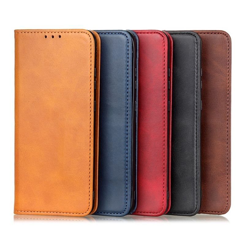 Flip Cover  Xiaomi 12 / 12X Cuir Fendu Élégance