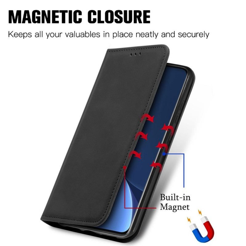 Flip Cover Xiaomi 12 Pro Skin-Feeling