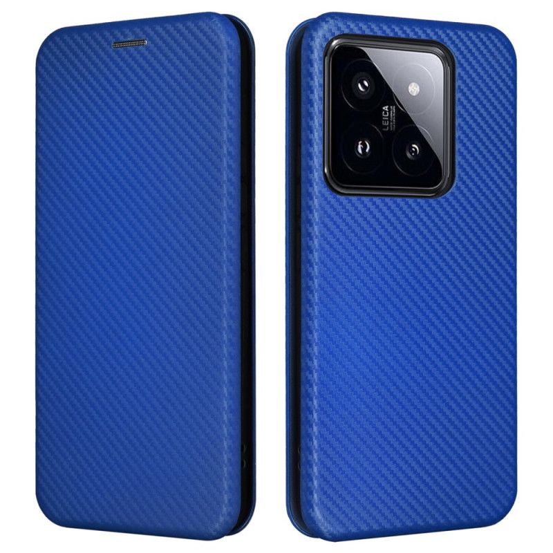 Flip Cover Xiaomi 14 Fibre Carbone