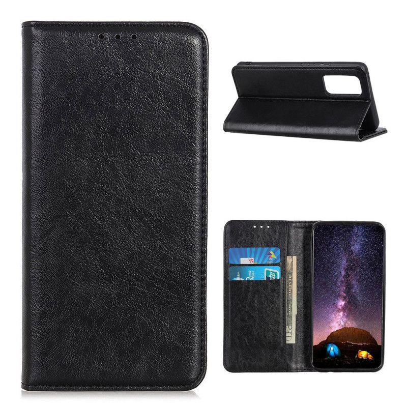 Flip Cover Xiaomi Mi 10t / 10t Pro Cuir Fendu Texturé