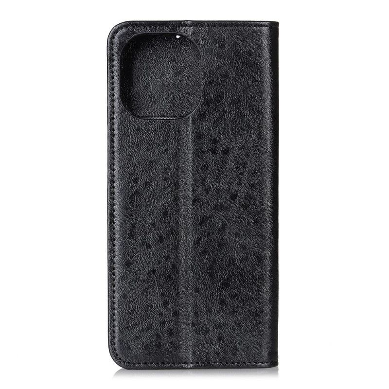 Flip Cover Xiaomi Mi 11 Cuir Fendu Texturé