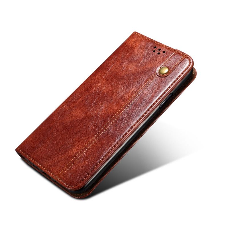 Flip Cover Xiaomi Mi 11 Simili Cuir Ciré