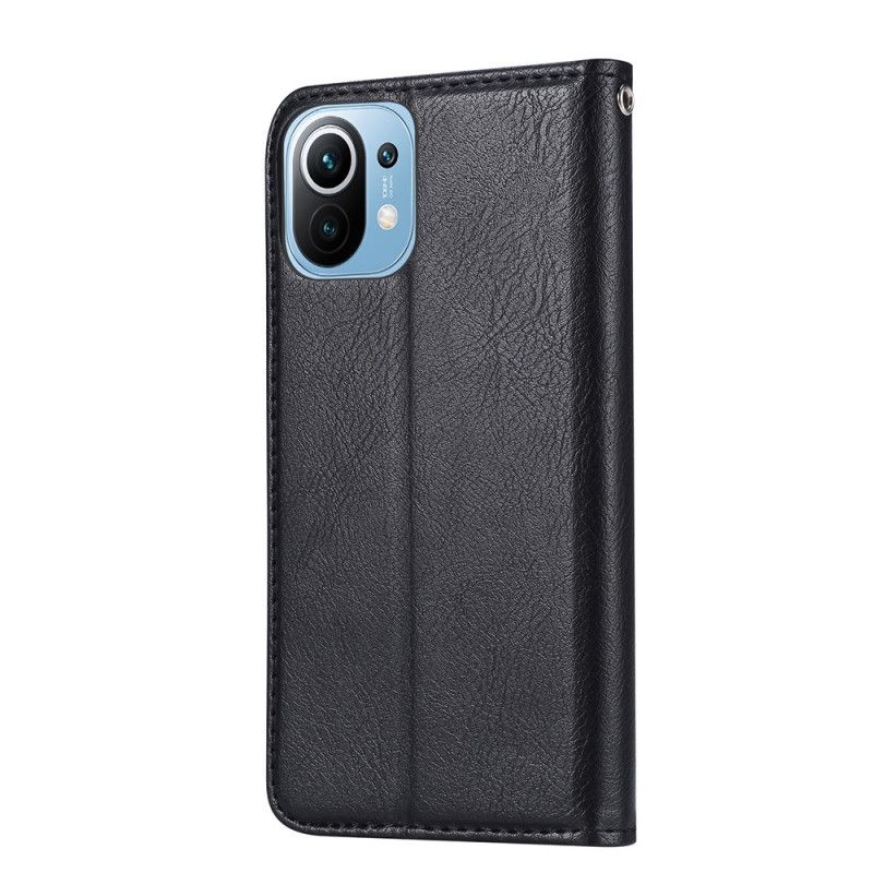 Flip Cover Xiaomi Mi 11 Simili Cuir Porte-cartes