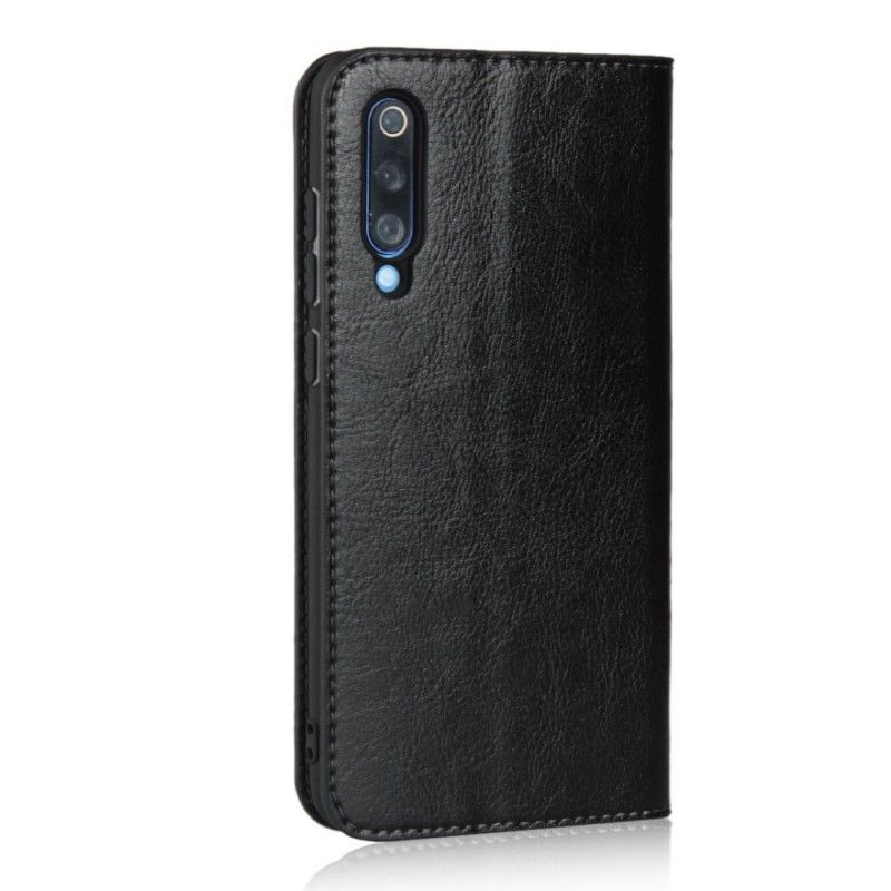 Flip Cover Xiaomi Mi 9 Cuir Véritable