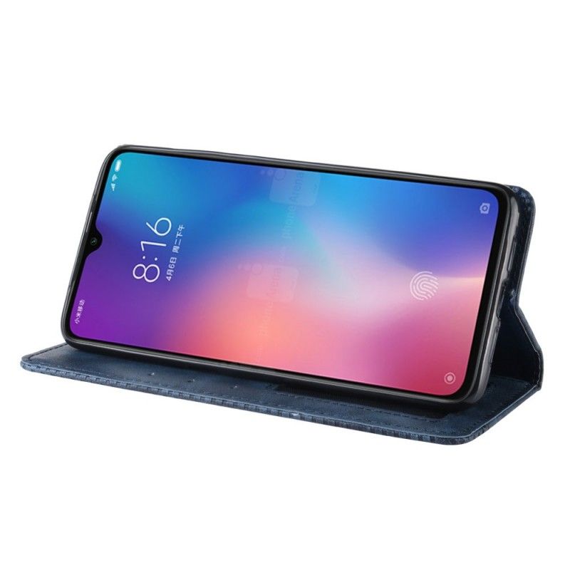 Flip Cover Xiaomi Mi 9 Se Effet Cuir Mat